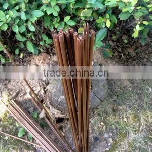 84cm/33" 40-45# Carbonized Self Nocks Bamboo Arrow Shafts With Varnish thumbnail-1