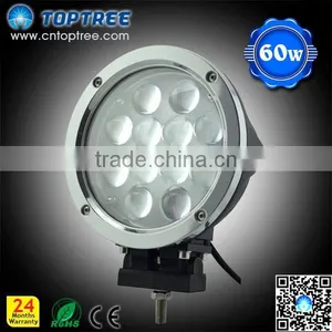 7 INCH 60W LED DRIVING WORK LIGHTS SPOT OFFROAD TRUCK 12V REPLACE HID thumbnail-1