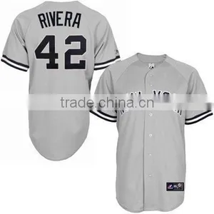 High Quality Unisex 100% Polyester Custom Baseball Jersey thumbnail-1
