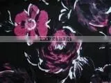 New Print 97%cotton3%stretch Poplin Rose Big Flower Fabric Printing thumbnail-1