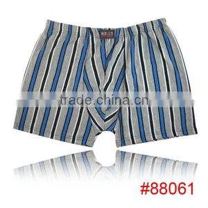 Cheap Stock Men Boxer Stripe Printed Men Underwear Yunjie Underwear South Africa Men Boxer thumbnail-1
