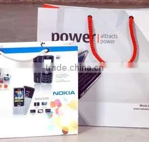 Mobile Bags / Logo Print Paper Bags thumbnail-1