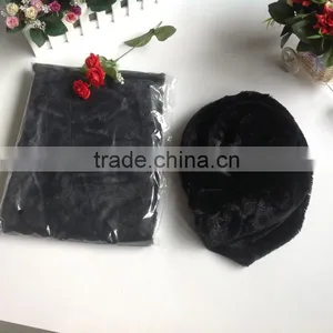 Various Girls Fashion Plain Color Knitted Round Neck Warmer Scarf thumbnail-3