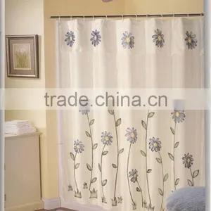 100% Polyester Bath Shower Curtains thumbnail-1