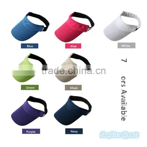 Waterproof UV Protection Golf Running Tennis Sports Visor Hat Cap~Running Visor Caps~7 Colors~Accept Custom thumbnail-6