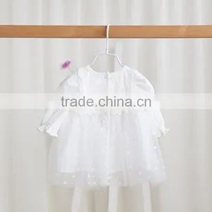 Wholesale Pure Color Sweet Style Tutu Newborn Baby Dress thumbnail-4