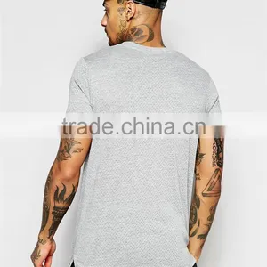 2017 Guangzhou Shandao OEM Summer Stylish With Dot 180g Polyester Cotton Short Sleeve O-Neck Dri Fit Shirt thumbnail-3