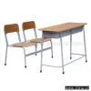 Double School Desk and Chair thumbnail-1