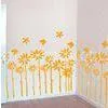 Unique Nontoxic Decorative Yellow Flower Wall Sticker F065 thumbnail-1