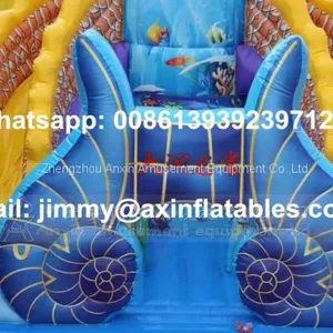 Factory Price 0.55MM PVC Outdoor Inflatable Play Equipments,Giant Children Inflatable Jumping Bouncer For Sale thumbnail-4