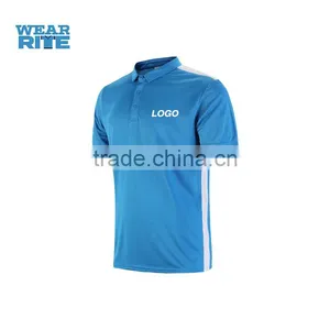 OEM ODM Customized Logo Dry Fit 100% Polyester Polo Shirt thumbnail-6