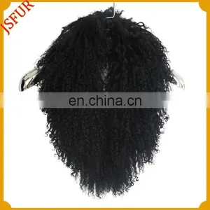 Hot Sale Made In China Genuine Mongolian Fur Trim For Collar thumbnail-1