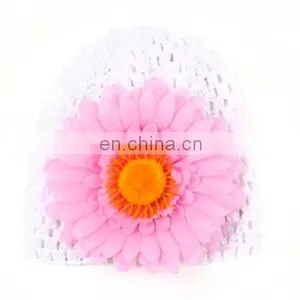 New Born Baby Hat Simulation Sun Flower Child Hat Baby Knitted Hat Elastic Baby Hat thumbnail-6