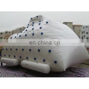 Inflatable Floating Iceberg With Slide Water Toys in Giant Size With Logo 1 Year Guarantee thumbnail-1