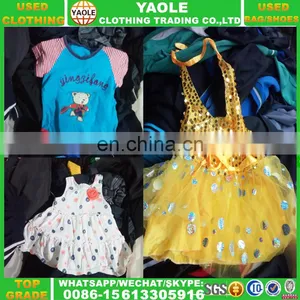 Kids Clothing Wholesale From Turkey Second Hand Clothes Cream Children Summer Wear thumbnail-1