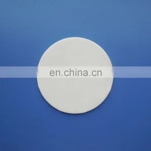 Soft Pvc White Color Round Shape Colorful Company Logo Soft Pvc Cup Coaster thumbnail-2