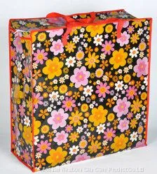 Custom Laminated Packaging Trash PP Woven Plastic Shopping Bag thumbnail-4
