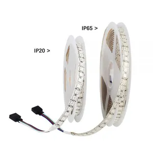 5M DC12V LED Strip 5050 SMD RGB, RGBW, RGBWW 96LED/m White, Warm White 120LED/m 5050 LED Flexible Strip Light IP20 thumbnail-2