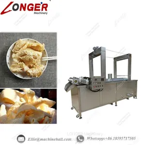 Pork Skin Continuous Frying Machine|Commercial Pork Skin Fryer thumbnail-1