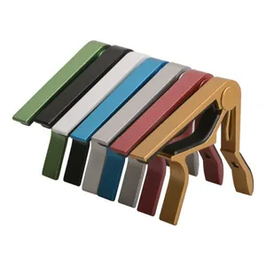 Wholesale Aluminum Alloy New Classical Guitar Capo With Tuner Lowest Price thumbnail-1