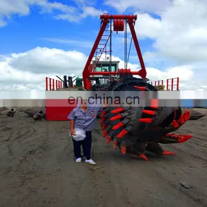 Used 18 Inch Cutter Suction Dredger For River Dredging thumbnail-1