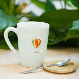China New Bone White Embossed Custom Ceramic Mug for Mon Gift Export to Worldwide thumbnail-4