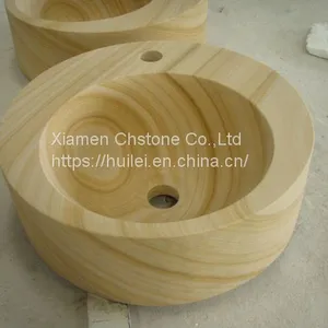 China Sandstone Wash Basins, Sandstone Bathroom Sinks, Stone Sink thumbnail-1