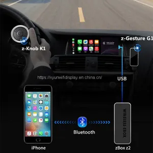 New Product Wireless Carplay Z-Box Android Auto Airplay Dongle Phone Link Gesture Recognition for Audi thumbnail-1