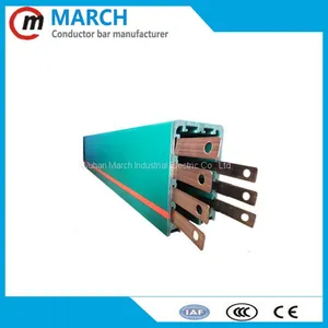 4 Poles Conductor Bar Current Collector for Hoist Moving Machine thumbnail-5