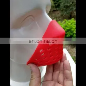 Red Shaping Spiderman Faceshell With Environmentally Friendly Silicone Material for Breathing thumbnail-1