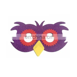 Wholesale Halloween Felt Kids Crafts Animal Mask for Children thumbnail-1