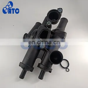 Engine Coolant Water Outlet Thermostat Housing 04884568AE 04884569AC 68003582AB for 2007-2017 JEEP COMPASS DODGE JOURNEY CHRYSLE thumbnail-5