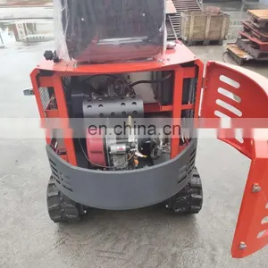 Cheap Price Chinese Mini Excavator Small Digger Crawler Excavator 1 Ton for Sale thumbnail-5