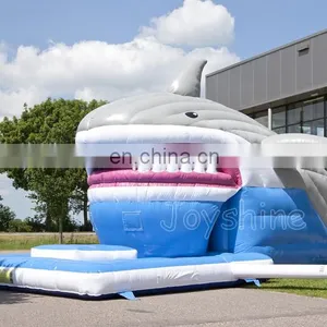 Event Interactive Sports Games Fun Inflatable Snappy Shark For Sale thumbnail-3
