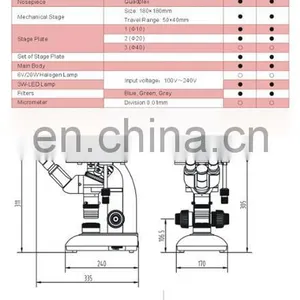 MDJ100 Laboratory Use Precision Metallurgical Microscope thumbnail-5