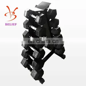 Dumbbell Steel Rack for Fitness Equipment Storage thumbnail-1