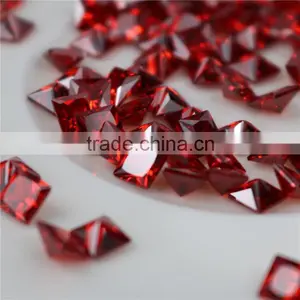 Wholesale Incomparable Beautiful 1mm Square Siam Zircon for Shoes Bags Nails thumbnail-4