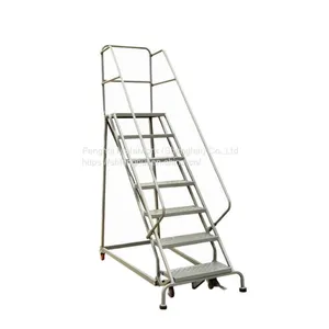 Factory Wholesale Ladder, Removable Logistics Storage, Mobile Industrial Ladder thumbnail-2