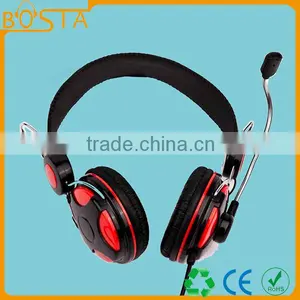 Mass Production Factory Price Stereo Computer Headphone With Mic thumbnail-1