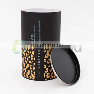 Custom Luxury Coffee Machine Paper Boxes Round Coffee Packaging Boxes With Tin Insert Lid thumbnail-3