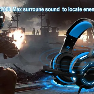 G2000MAX GAMING HEADSET -7.1 Surround-Mic LED Wired Headphones Gaming Headset Gamer Game Earphones For PS,Xbox One 360 PC thumbnail-3