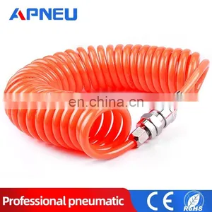Hose For Compressor Air Tool 8mm 10mm 12mm 6M 9M 12M 8x5mm 12x8 10x6.5mm High Pressure PU Tube Pipe Gas Spring Pneumatic Spiral thumbnail-4