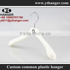 IMY-500 White Plastic Hangers for Clothes Kids Hot Sale thumbnail-1