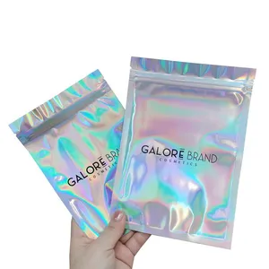 Hot Stamp Print Resealable Laminated Multiple Layer Plastic Aluminum Foil Packaging Bags thumbnail-1