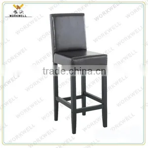 WorkWell PU High Quality Dining Room Chair With High Rubber Wood Legs thumbnail-6