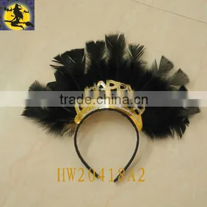 High Quality Plumage Headband for New Year Party thumbnail-1