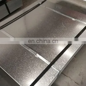 Factory Price Z40 Z275 Coated Zinc Spangles Galvanized Iron Sheets GI Steel Plate For Sale thumbnail-4