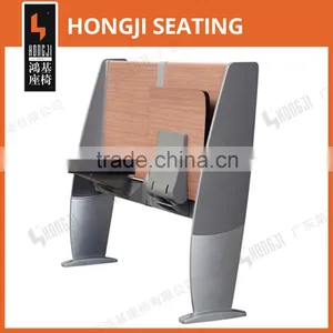 Aluminium Alloy Leg Patented Folding School Desks and Chairs for University TC-982-E thumbnail-1