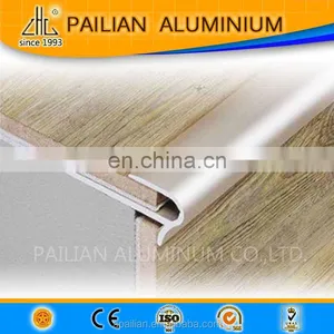 Dural Aluminum Profiles for Stepfloor Oak Effect Screw Down Stair Nosing Profile 0.9m;Aluminium for 8-10mm Thick Flooring thumbnail-5