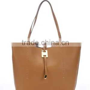 New Designer Genuine Leather Lady Handbag Custom Leather Tote Bag Fashion Women Hand Bags thumbnail-3